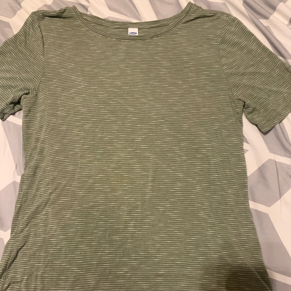 Luxe Army green tee